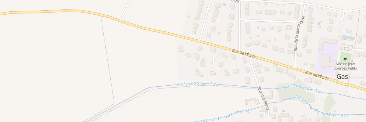 Plan du 41 Rue de l’Ecole à Gas