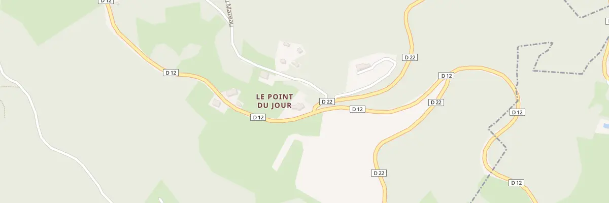 Plan du 1 Le Point du Jour à Auriat