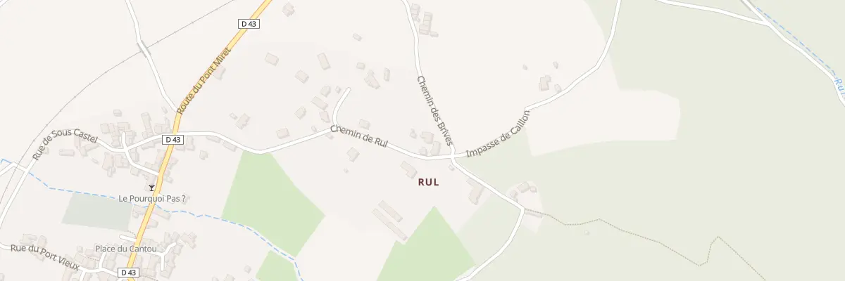 Plan du 5006 Rul à Floirac