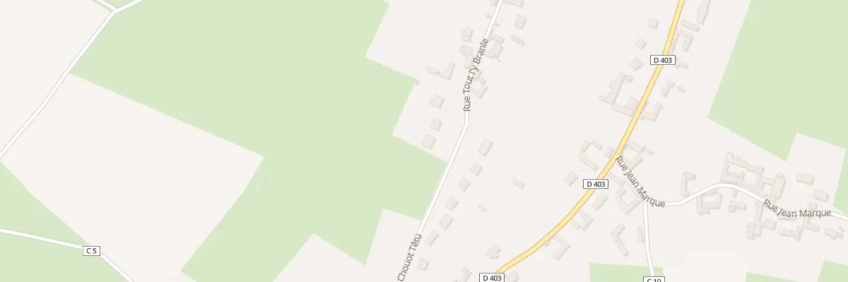Plan du 350 Rue Chouôt Tetu à Mons-Boubert