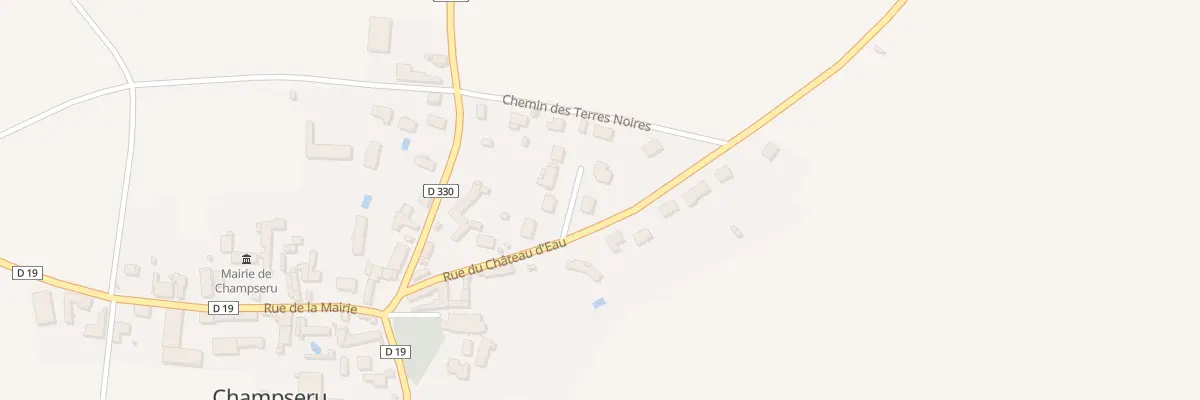 Plan du 2 Imp des Bles d’Or à Champseru