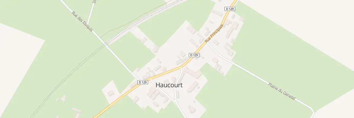 Plan du 783 Rue Principale à Haucourt