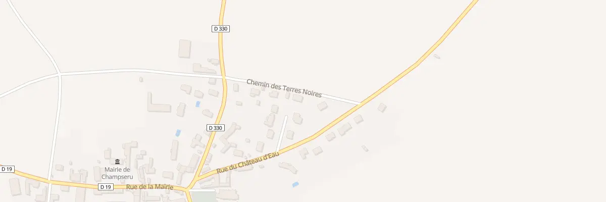 Plan du 6 Imp des Bles d’Or à Champseru
