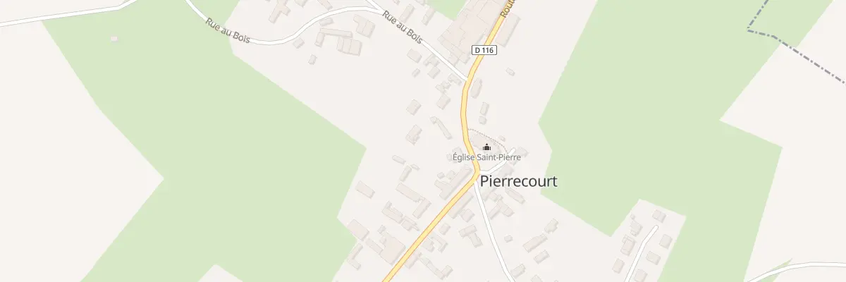 Plan du 5 Pl de l’Eglise à Pierrecourt