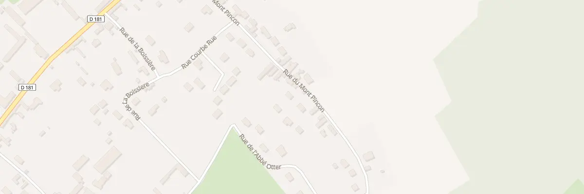 Plan du 12 Rue du Mont Pincon à Vesly