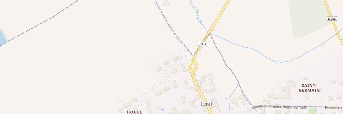Plan du 2 Clos d’Houël à Condé-sur-Vesgre