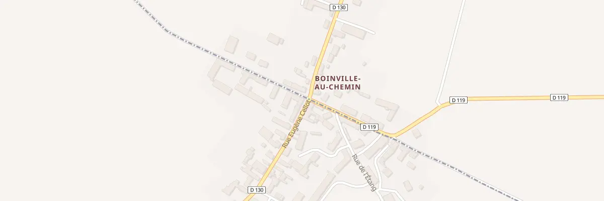 Plan du 35 Rue Eugéne Cellot à Prunay-le-Gillon