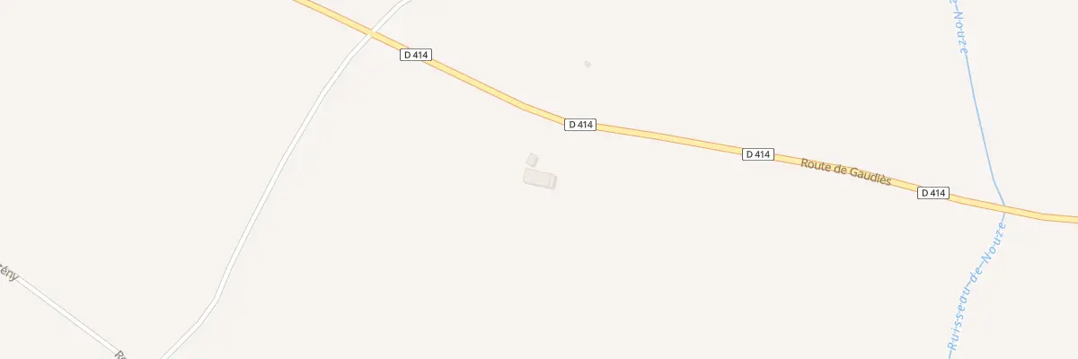 Plan du 1370 Rte de Gaudiès à Montaut