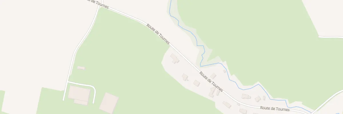 Plan du 840 Rte de Tournes à Echinghen