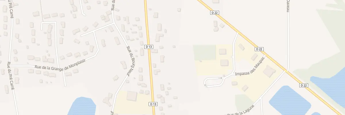 Plan du 34 Rue de Romorantin à Dhuizon