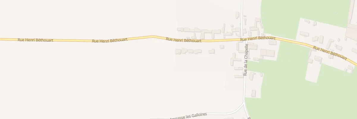 Plan du 20 Rue Henri Béthouart à Airon-Saint-Vaast