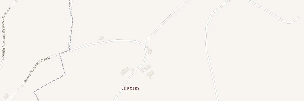 Plan du 8 Le Poiry à Orsennes