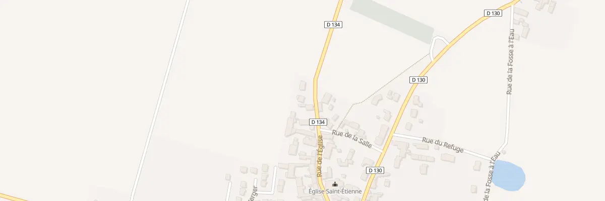 Plan du 23 Rue de l’Eglise à Francourville