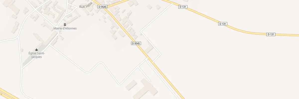 Plan du 2 Rue Maurice Viollette à Allonnes