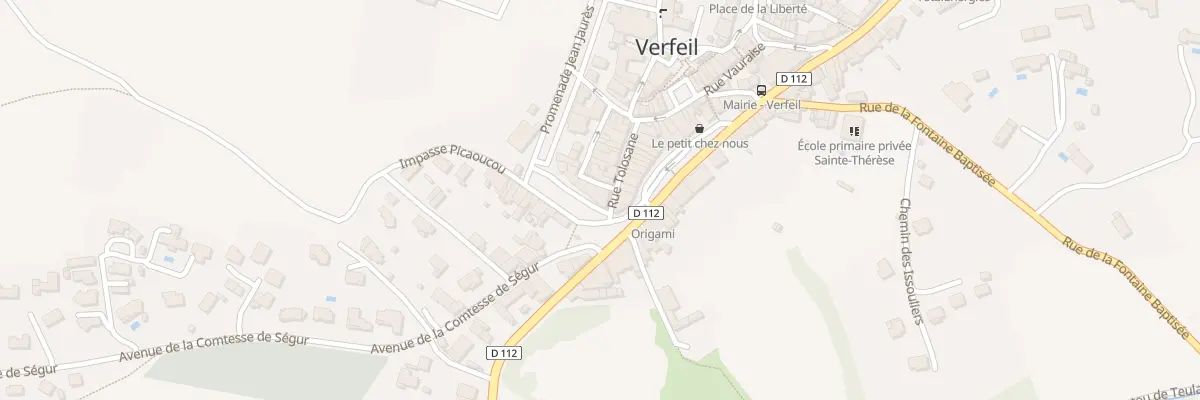 Plan du 26 Rue Castel Pagés à Verfeil