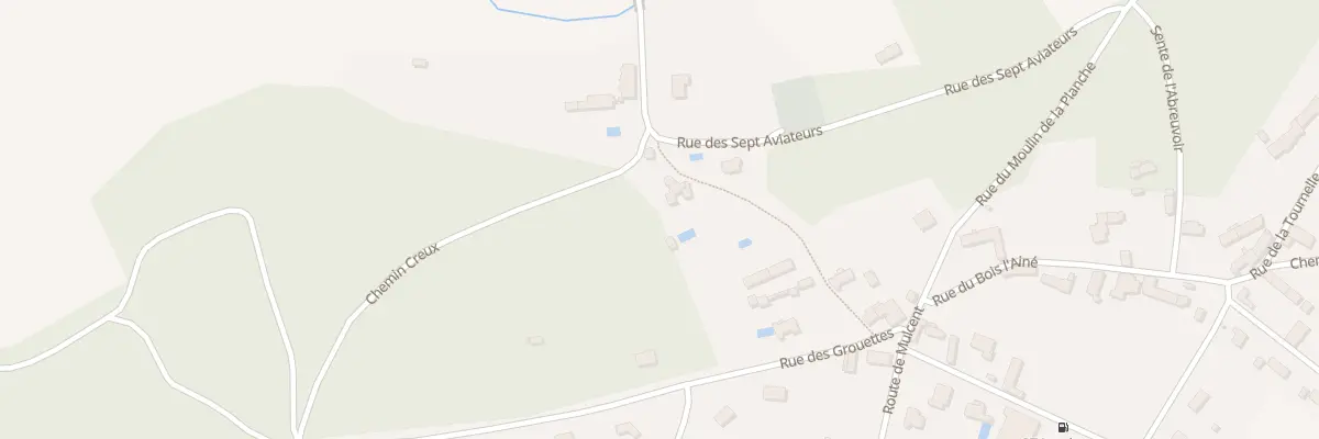 Plan du 7 Rue de l’Eglise à Courgent