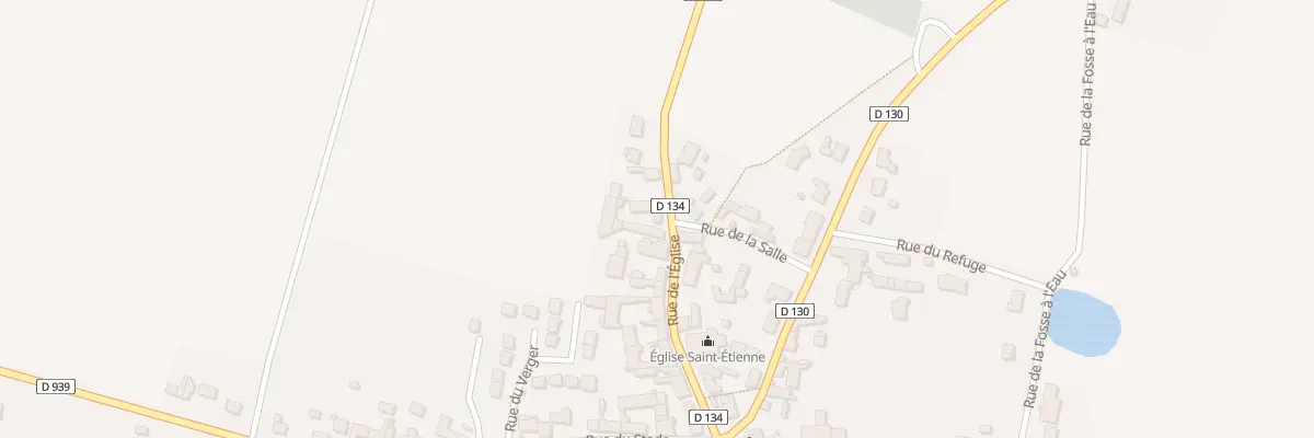 Plan du 19 Rue de l’Eglise à Francourville