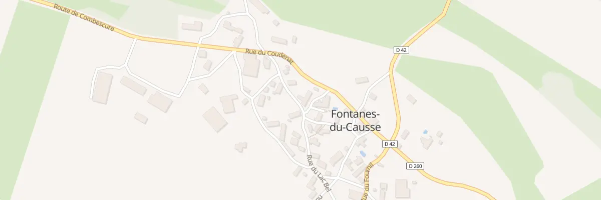 Plan du 362 Rue du Lac Bel à Cœur de Causse