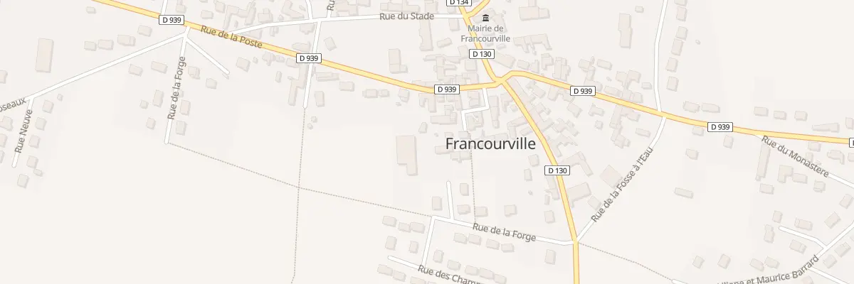 Plan du 4 Vc aux Juifs à Francourville