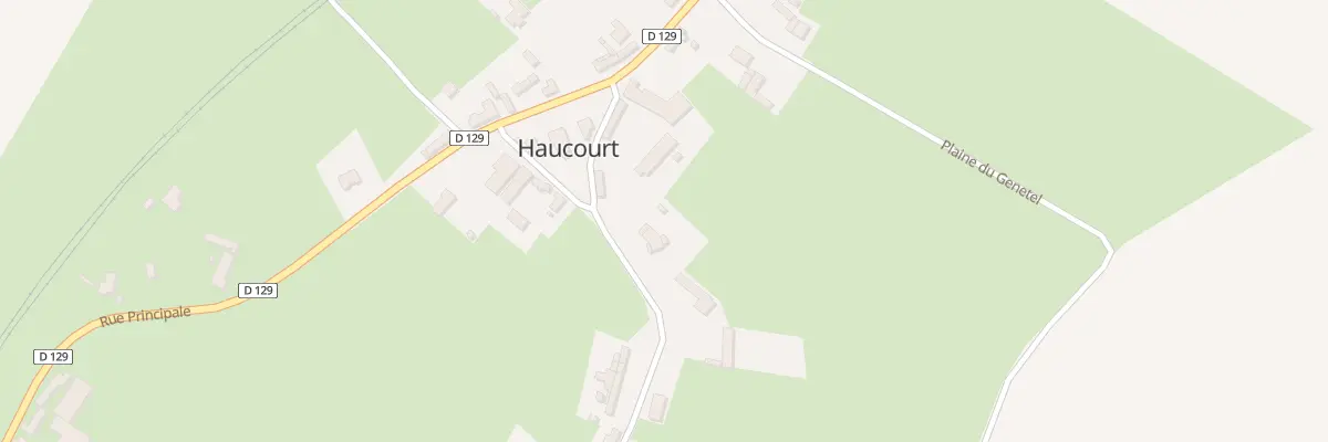 Plan du 119 Imp de l’Eglise à Haucourt