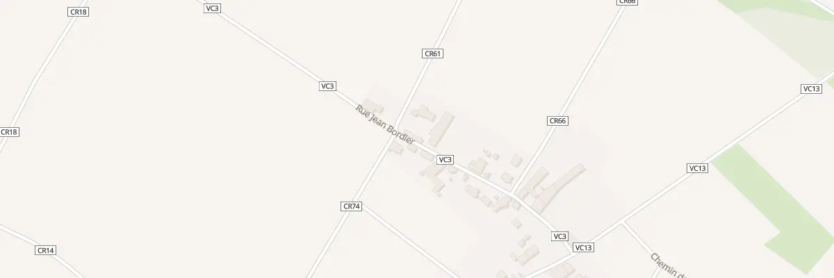 Plan du 158 Rue Jean Bordier à Baule