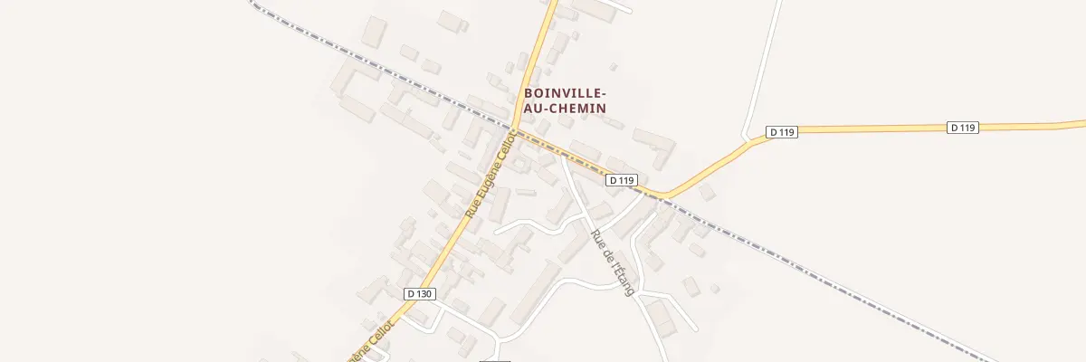 Plan du 2 Rue de l’Etang à Prunay-le-Gillon