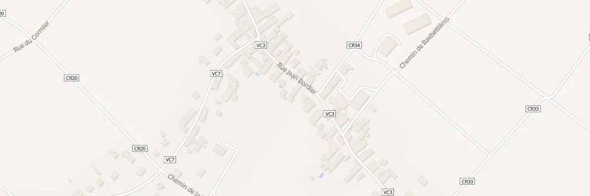 Plan du 103 Rue Jean Bordier à Baule