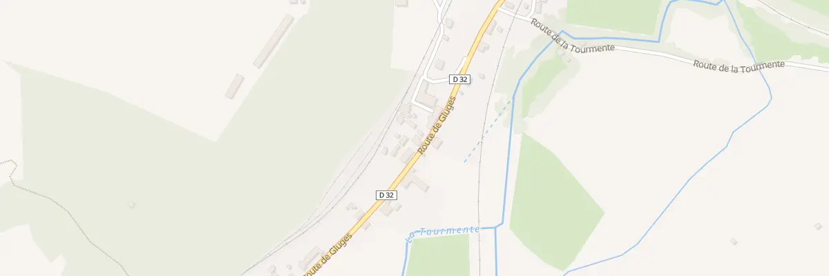 Plan du 702 Rte de Gluges à Saint-Denis-lès-Martel