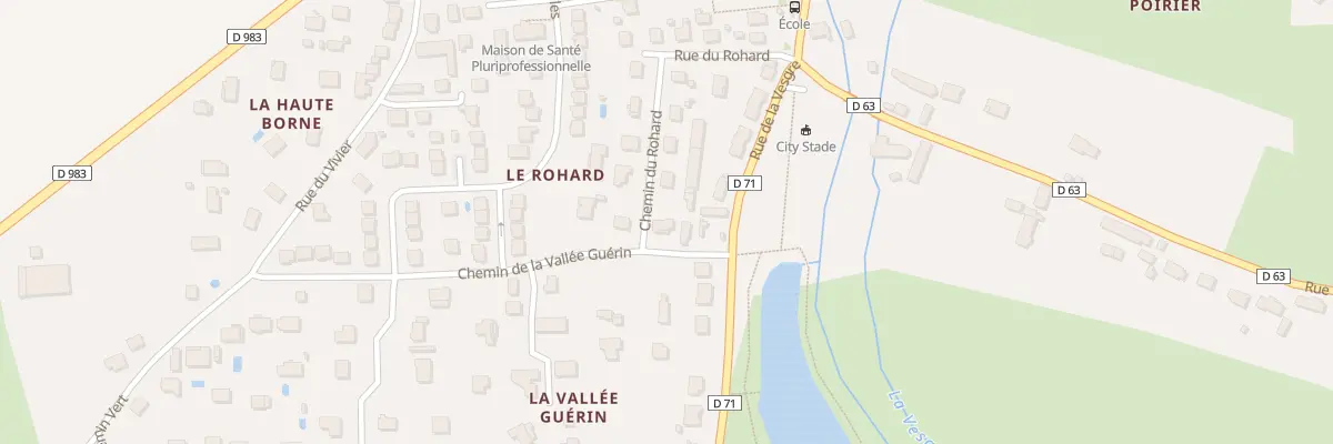 Plan du 4 Rue de la Vallee Guerin à Condé-sur-Vesgre