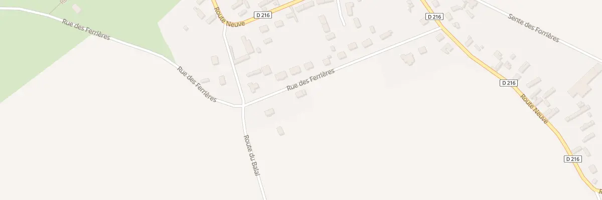 Plan du 7 Che des Forières à Campneuseville