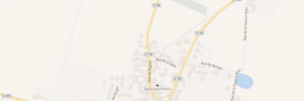 Plan du 18 Rue de l’Eglise à Francourville