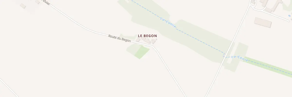 Plan du 5021 Le Vivier à Villeneuve-sur-Conie