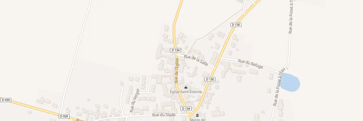 Plan du 16 Rue de l’Eglise à Francourville