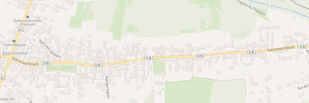 Plan du 115 Rue Ernest Pinard à Chabris
