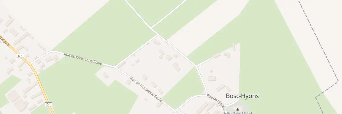 Plan du 12 Rue du Bus à Bosc-Hyons