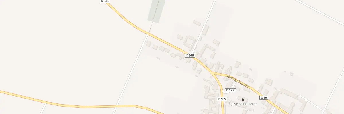 Plan du 9 Rue de la Mairie à Guillonville