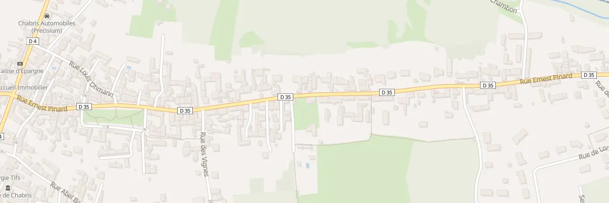 Plan du 106B Rue Ernest Pinard à Chabris