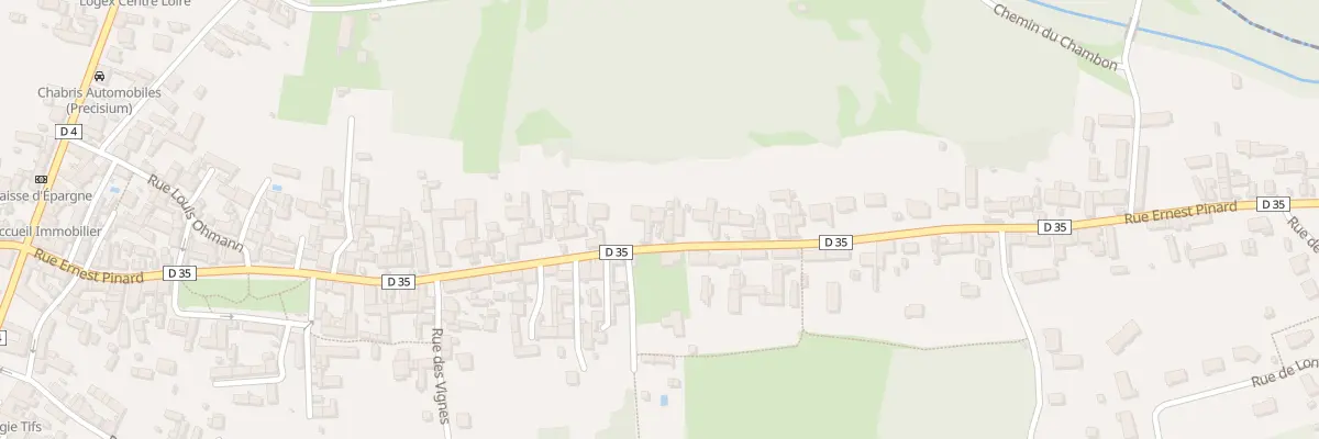 Plan du 117 Rue Ernest Pinard à Chabris