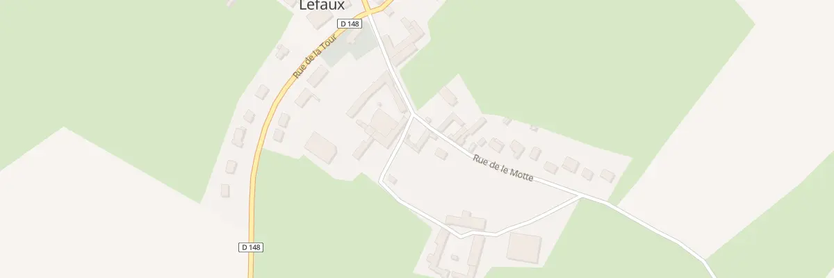 Plan du 7 Che de le Motte à Lefaux