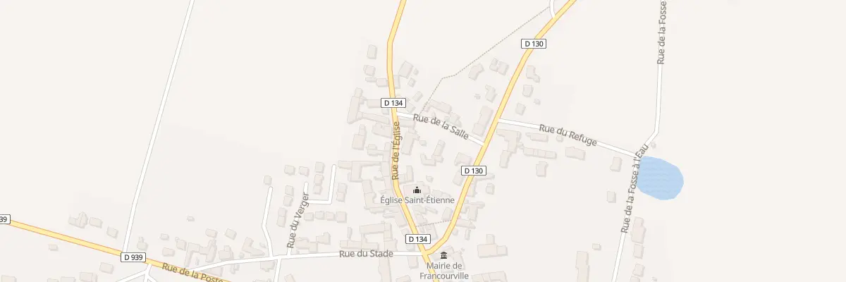 Plan du 14 Rue de l’Eglise à Francourville
