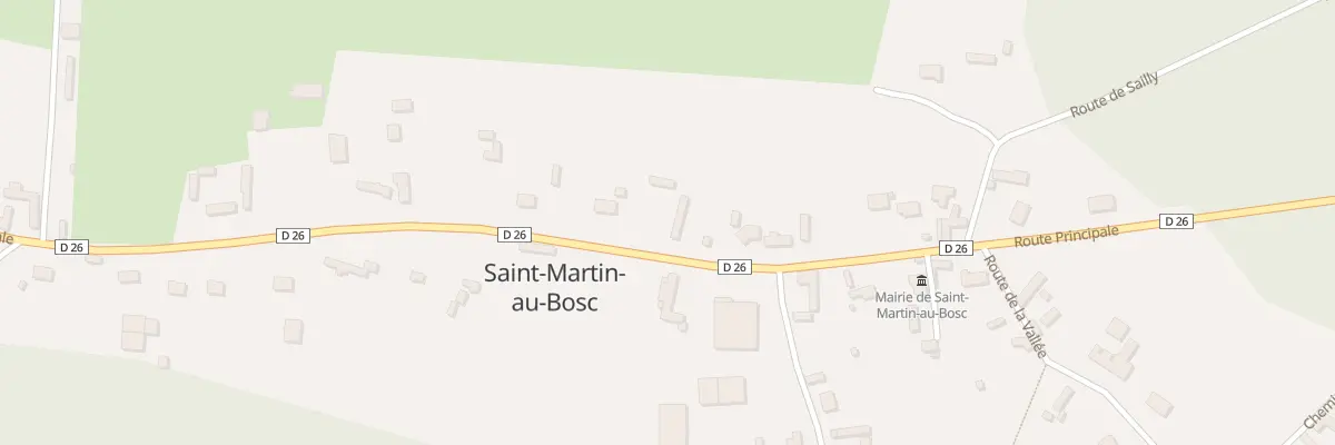 Plan du 23 Rte Principale à Saint-Martin-au-Bosc