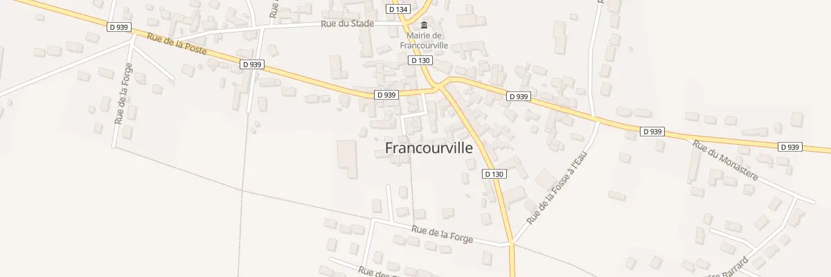 Plan du 5 Vc aux Juifs à Francourville