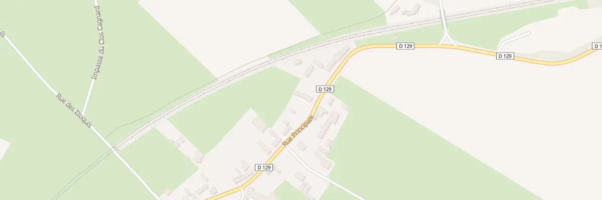 Plan du 963 Rue Principale à Haucourt