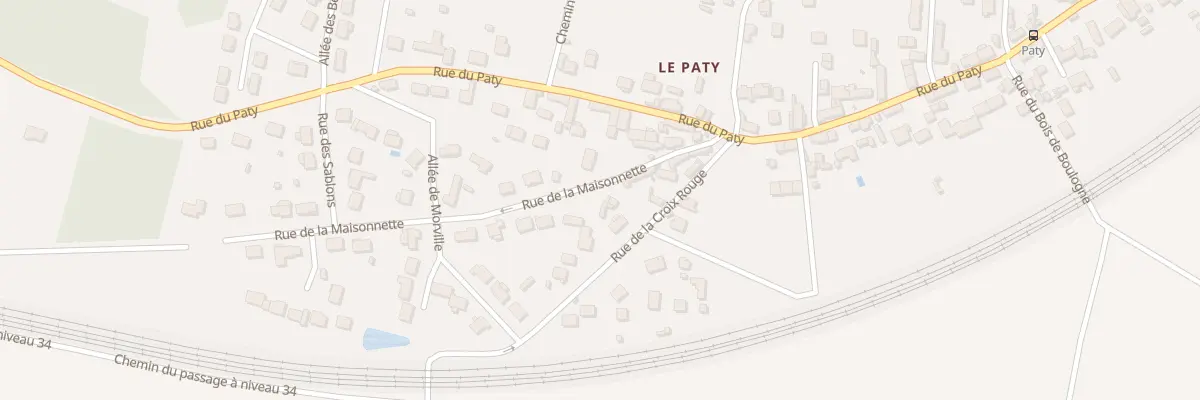 Plan du 1B Rue de la Maisonnette à Hanches