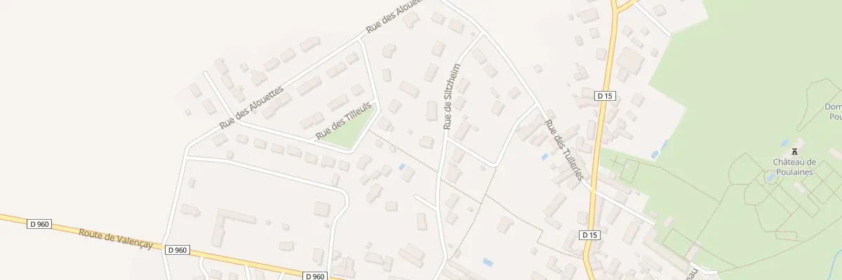 Plan du 7 Rue de Siltzheim à Poulaines