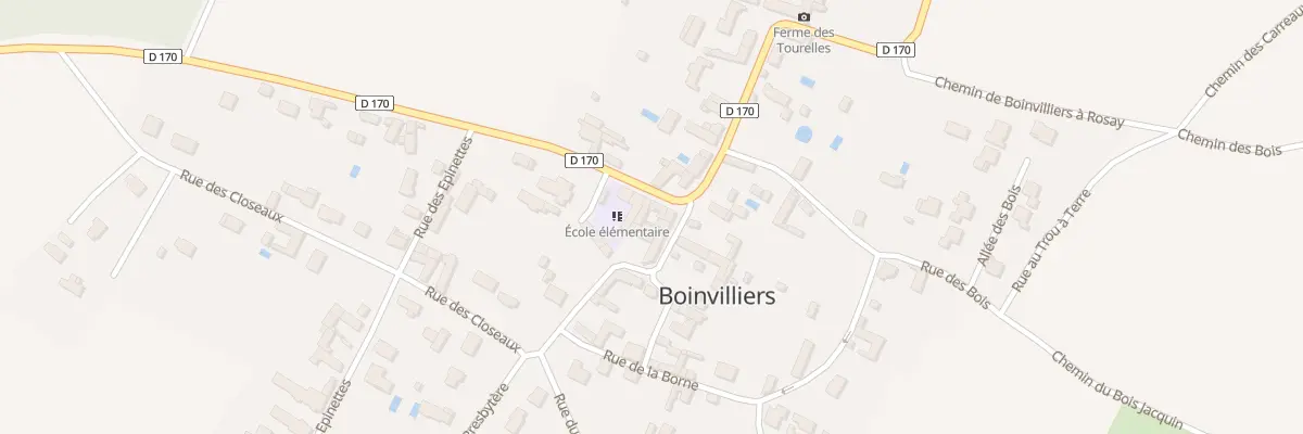 Plan du 9 Rue du Vieux Château à Boinvilliers
