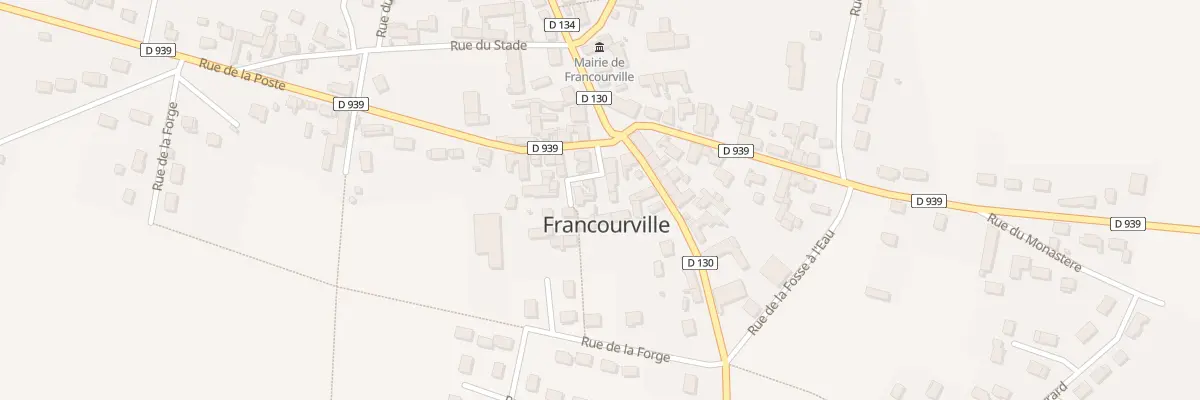 Plan de Vc aux Juifs à Francourville