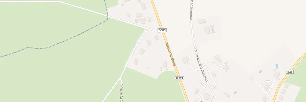 Plan du 1 Rue des Recloux à Dun-le-Palestel