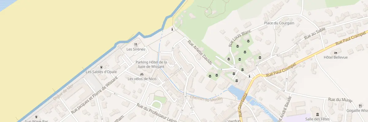 Plan du 5 Rue Flobarts à Wissant
