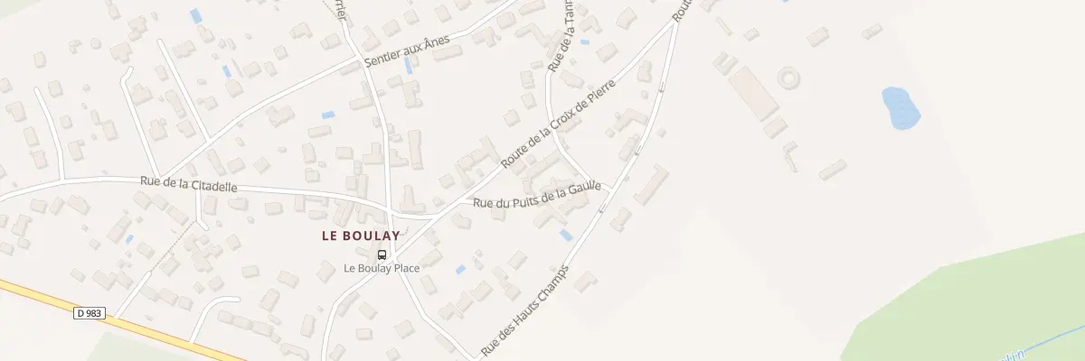 Plan du 7 Rue du Puits de la Gaulle à Gambais